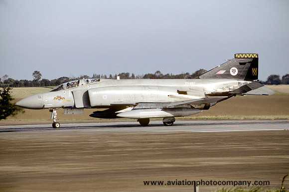 RAF 74 Squadron McDonnell F-4M Phantom FGR.2 XV497/W (1992)