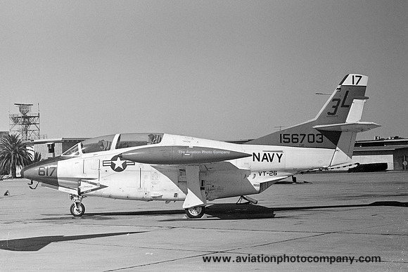 US Navy VT-26 North American T-2C Buckeye 156703/3L-617