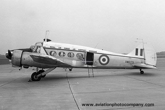 RAF Air Support Command Avro Anson C.19 VM329