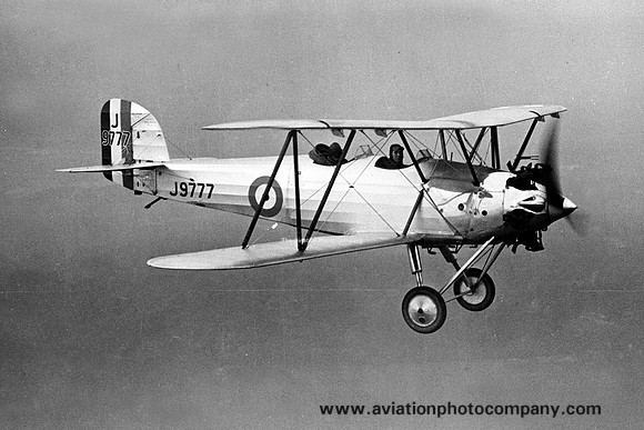 RAF Hawker Tomtit J9777