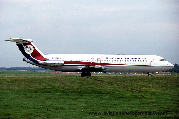 Dan Air BAC-111 G-AXYD (1982)