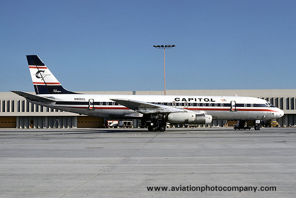 Capitol Douglas DC-8-31 N905CL (1977)