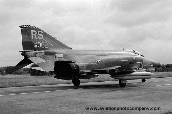 USAF 86 TFW 512 TFS McDonnell F-4E Phantom 68-0382/RS (1980)