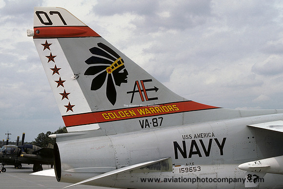 US Navy VA-87 unit badge (1976)