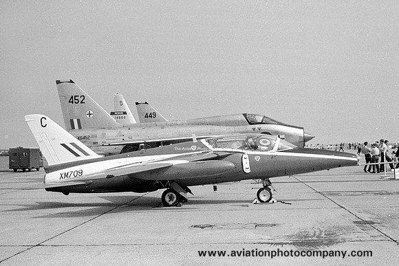 RAF Central Flying School Folland Gnat T.1 XM709/C (1970)