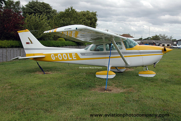 Cessna 172M Skyhawk G-OOLE at Sherburn (2015)