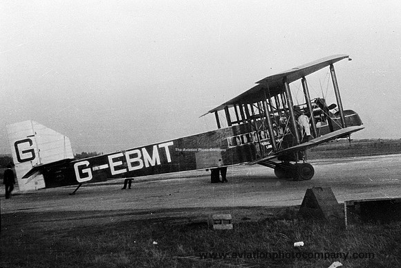 Imperial Airways London Handley Page W.10 G-EBMT