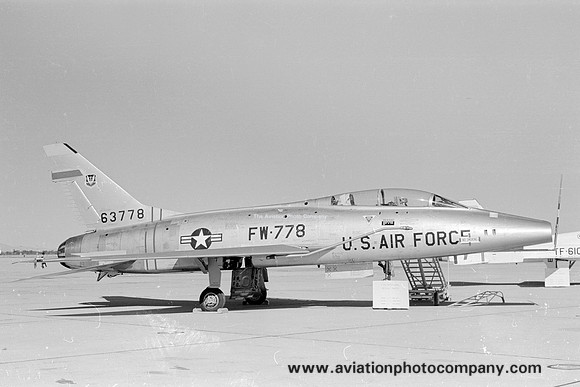 USAF North American F-100F Super Sabre 56-3778