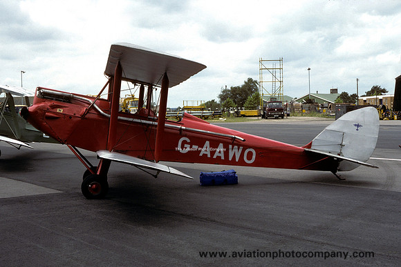 De Havilland DH60G Gipsy Moth G-AAWO (1982)