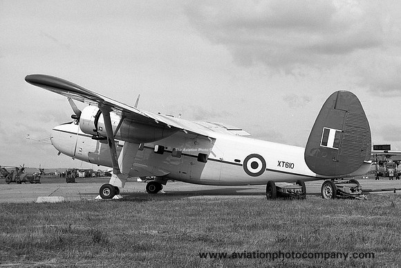 RAF A&AEE SAL Twin Pioneer CC.1 XT610 (1973)