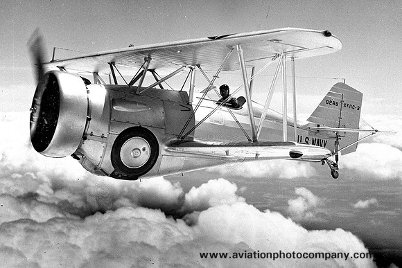 US Navy Curtiss F11C-3(X) 9269 Air to Air