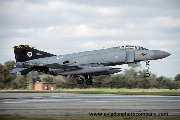 RAF 74 Squadron McDonnell F-4M Phantom FGR.2 XV469/N (1992)
