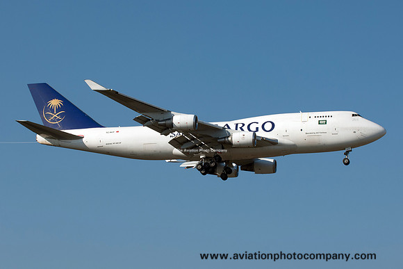 Saudia Cargo Boeing 747-400F TC-ACF at Frankfurt (2016)