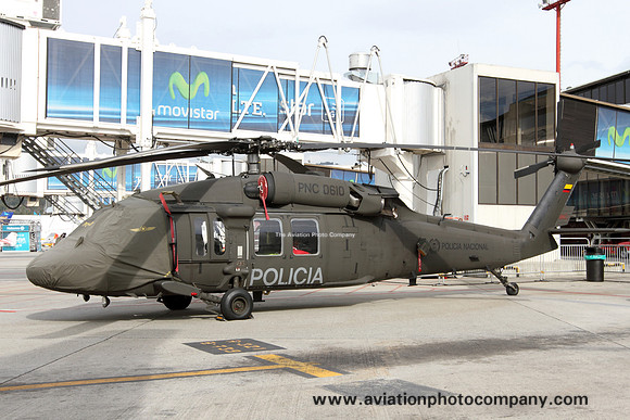 Colombian Police Sikorsky UH-60L PNC0610 (2015)