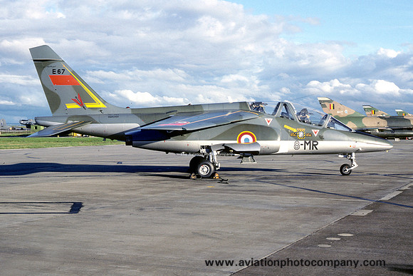 French Air Force EC8/1 Dassault Alphajet E67/8-MR (1988)
