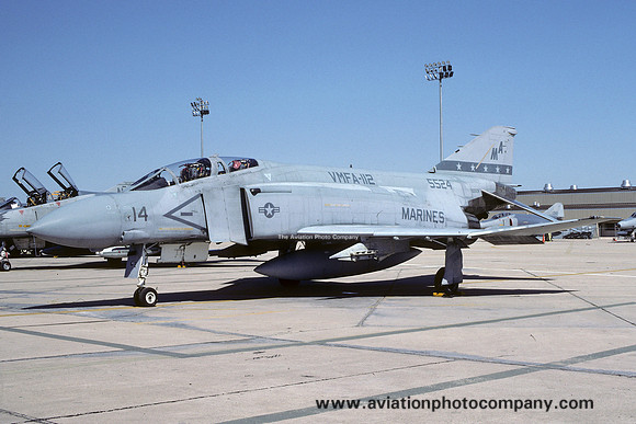 US Marines VMFA-112 McDonnell F-4S Phantom 155524/MA-14 (1991)