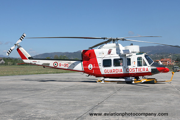 Italian Guardia Costiera Agusta Bell AB-412HP MM81473/9-05 (2016)