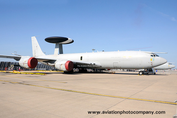 RAF 8 Squadron Boeing E-3D Sentry AEW.1 ZH106 at the Waddington Airshow (2013)