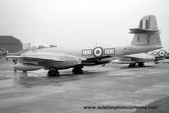 RAF 29 Squadron Gloster Meteor F.8 WK921/K (1960)