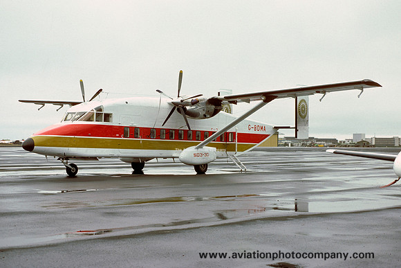 Golden West Short SD-330 G-BDMA (1977)