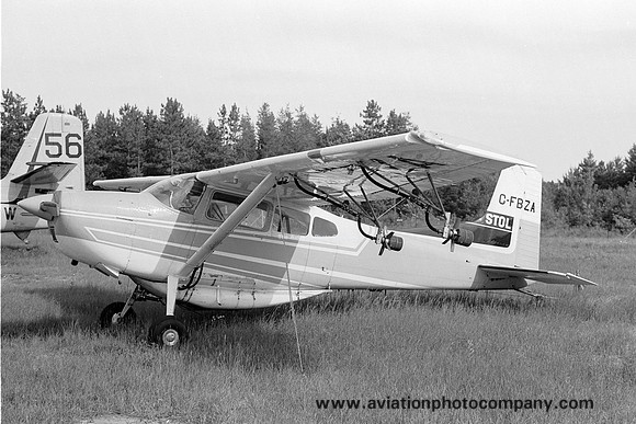 Cessna A185E Skywagon crop sprayer C-FBZA (1980)
