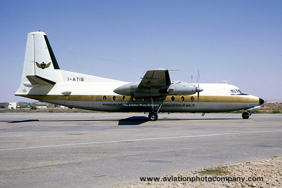 Kingdom of Libya Airlines Fokker F-27-200 I-ATIS (1969)
