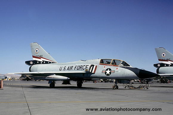 USAF 84 FIS Convair F-106B 57-2530 (1979)