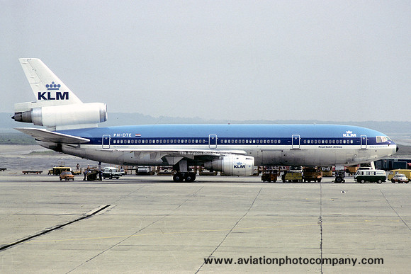 KLM Douglas DC-10-30 PH-DTE (1981)