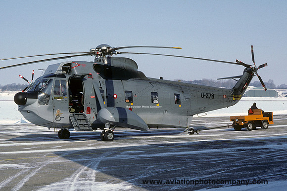 Danish Air Force Esk 722 Sikorsky S-61A U-278 (1987)