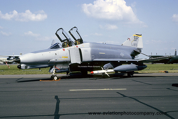 USAF 52 FW 81 FS McDonnell F-4G Phantom 69-0241/SP at the International Air Tattoo Boscombe Down (1992)