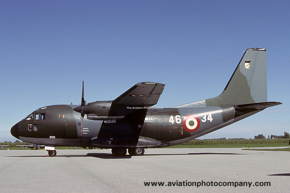 Italian Air Force 46 Stormo Aeritalia G.222 MM62113/46-34 (1984)