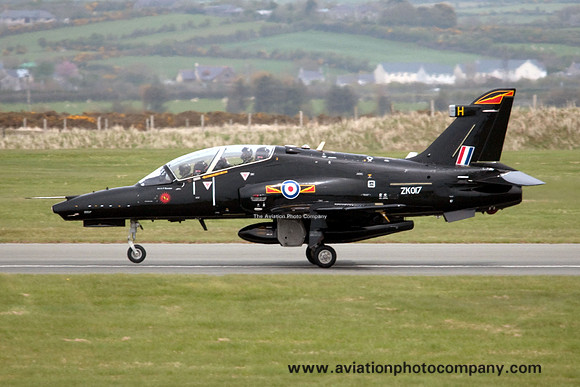 RAF 4 Squadron BAE Hawk T.2 ZK017/H at RAF Valley (2013)