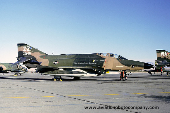 USAF 18 TFW 15 TRS McDonnell RF-4C Phantom 68-0548/ZZ at Nellis AFB (1979)