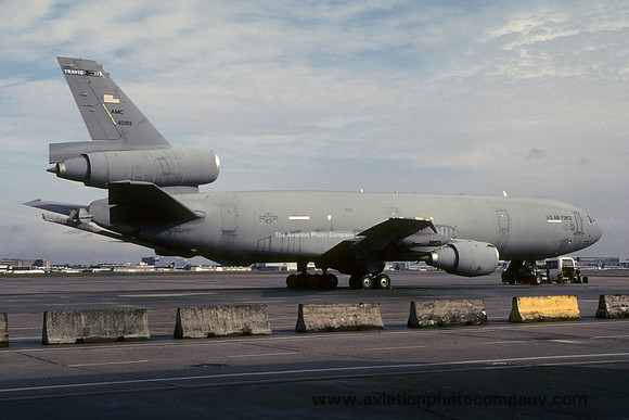 USAF 60/349 AMW Douglas KC-10A Extender 84-0189 at Rhein Main (2001)