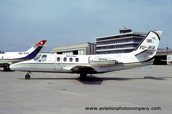 Gorenje Cessna 500 Citation I YU-BIA (1982)
