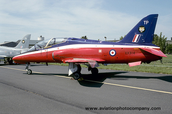 RAF 4 FTS 74 Squadron HS Hawk T.1 XX314 (1993)