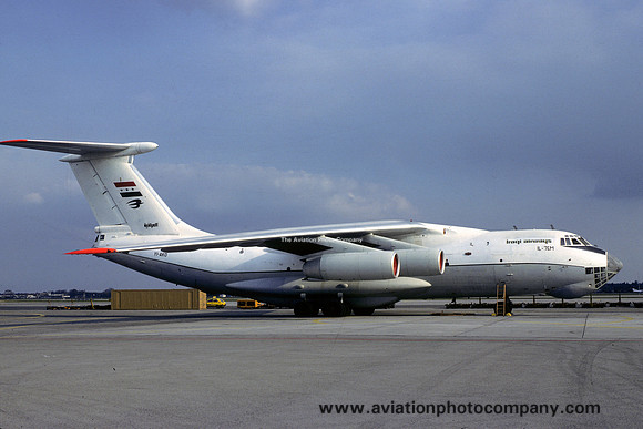 Iraqi Airways Ilyushin Il-76M YI-AKO (1982)