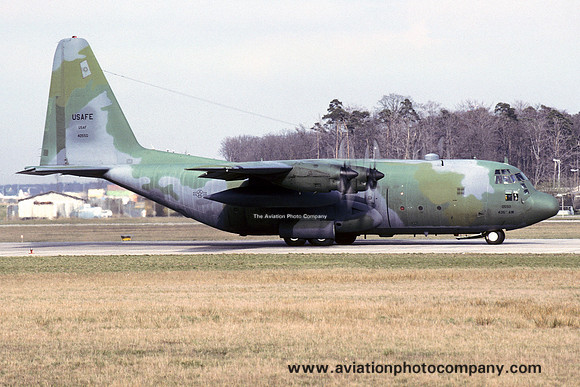 USAF 435 AW Lockheed C-130E Hercules 64-0550 (1992)