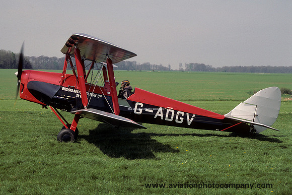 Brooklands Aviation De Havilland DH82A Tiger Moth G-ADGV (1988)