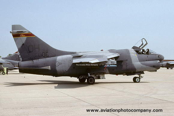USAF Ohio ANG 162 TFS LTV A-7D Corsair 70-1005/OH (1991)