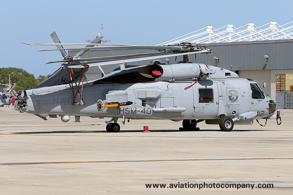 US Navy HSM-40 Sikorsky SH-60B Seahawk 162977/HK-412 at NAS Mayport (2013)