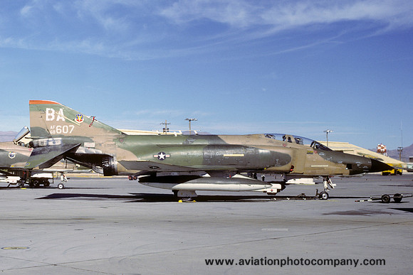 USAF 67 TRW 12 TRS McDonnell RF-4C Phantom 68-0607/BA (1979)