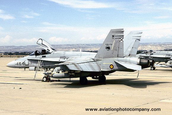 Spanish Air Force Ala 46 McDonnell Douglas F/A-18A Hornet C.15-73/46-01 (2005)