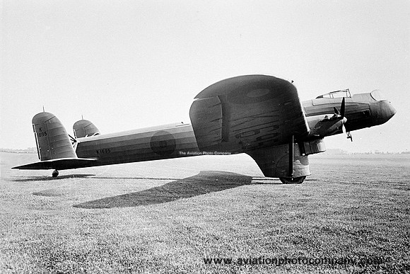 RAF Fairey Hendon K1695