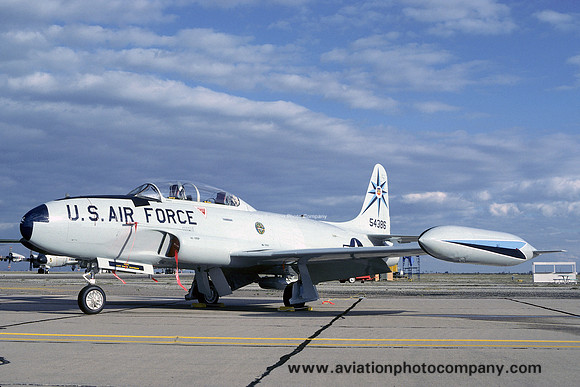 USAF 318 FIS Lockheed T-33A 55-4386 (1986)