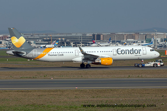 Condor Airbus A321-200 D-AIAD at Frankfurt (2016)