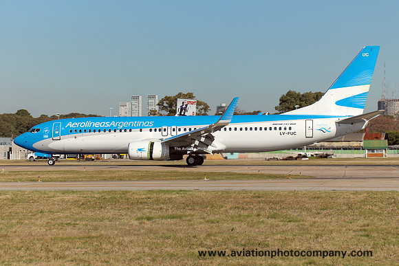 Aerolineas Argentinas Boeing 737-800 LV-FUC at Buenos Aires (2015)