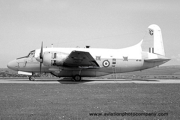RAF AES Vickers Varsity T.1 WF418/G (1965)