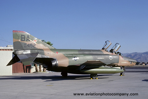 USAF 67 TRW 91 TRS McDonnell RF-4C Phantom 67-0452/BA (1980)
