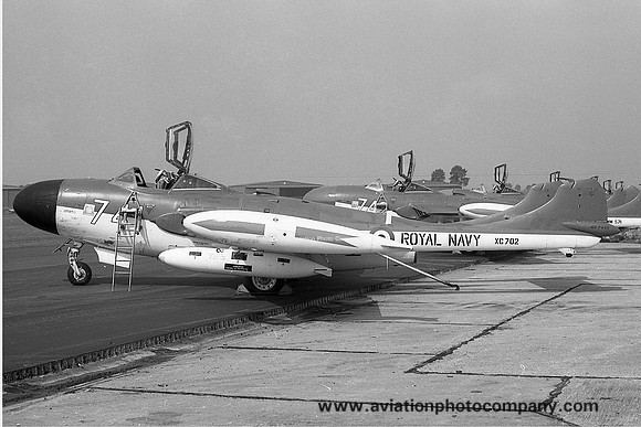 Royal Navy ADS De Havilland Sea Venom FAW.22 XG702/741 (1967)